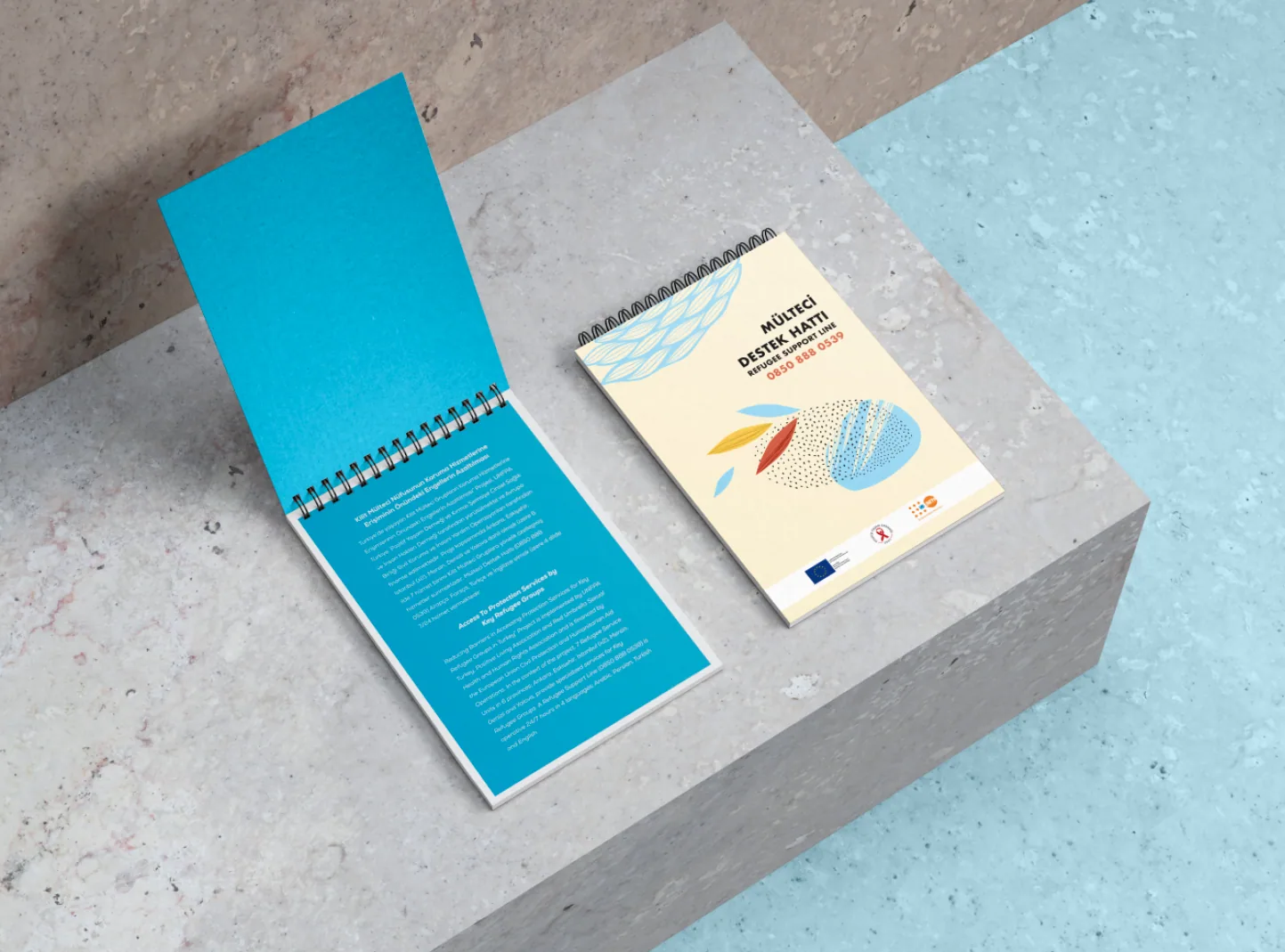 KRG · Pen, Notebook and Calendar