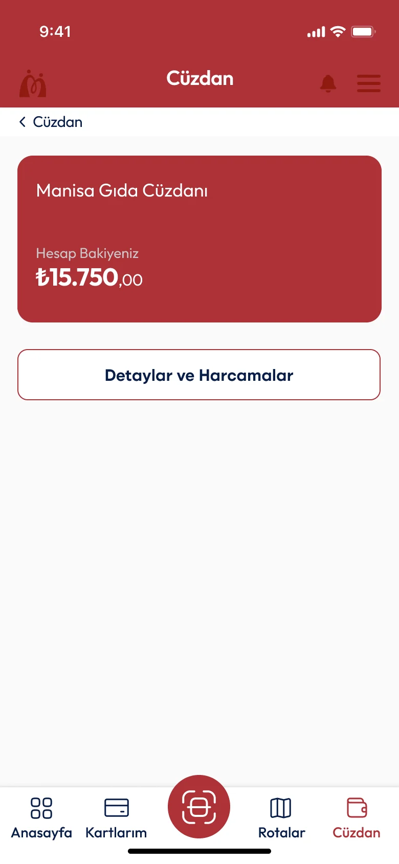Manisa Şehir Kartı · Mobil Uygulama