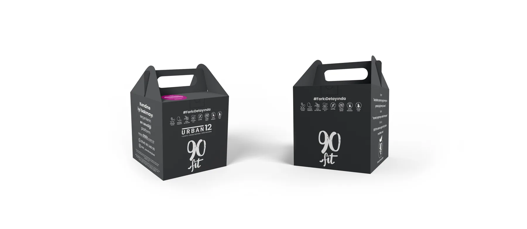 90FIT · Ambalaj Tasarımı