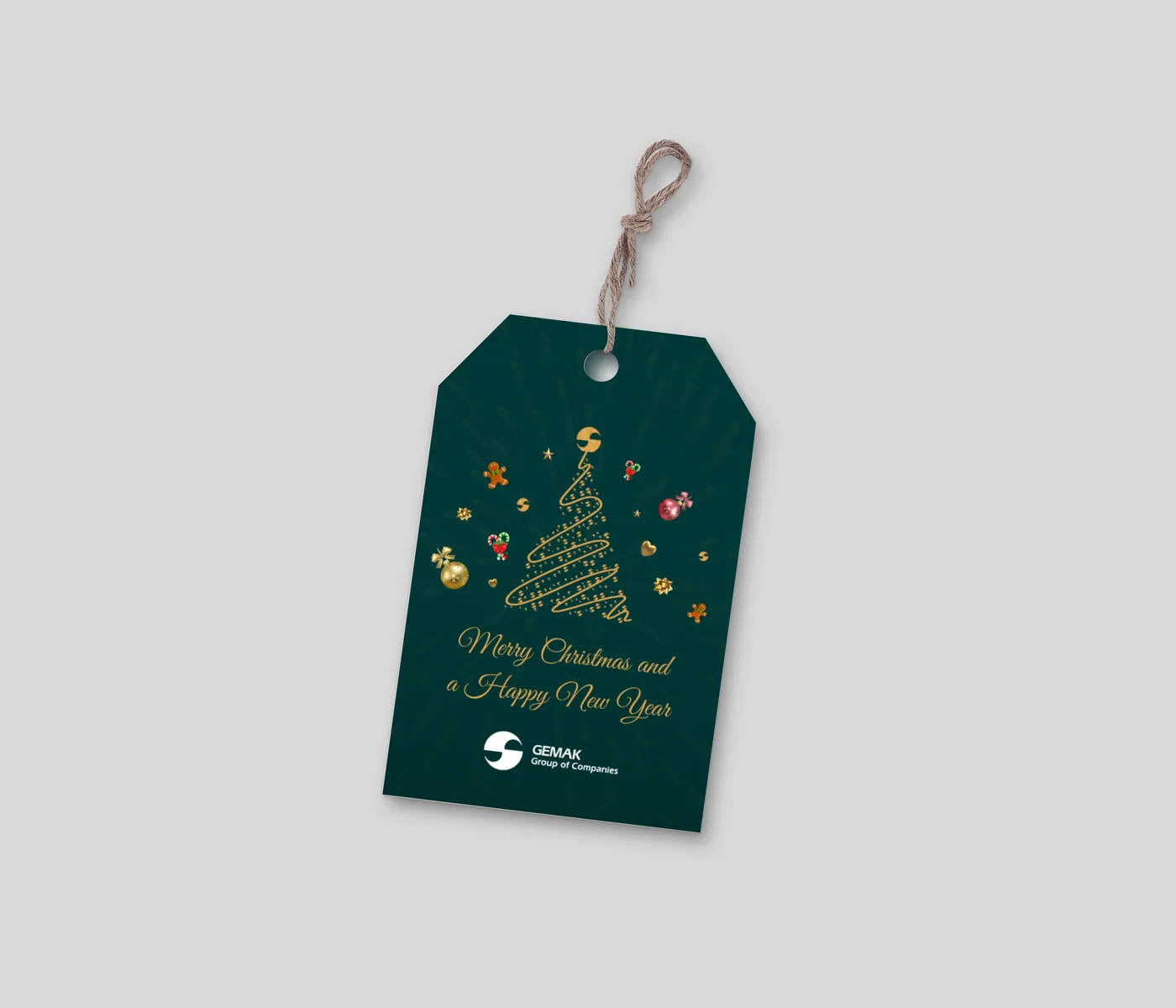 GEMAK · Tebrik Kartı, Roll Up ve Sticker Tasarımı