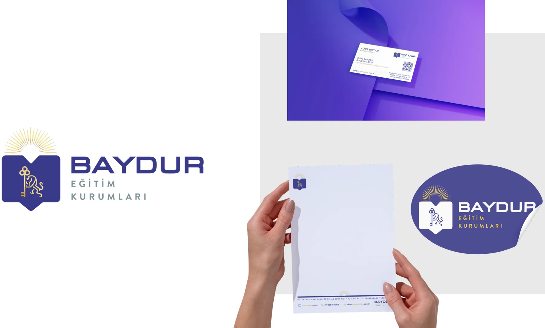 BAYDUR · Logo ve Kurumsal Kimlik Çalışmaları