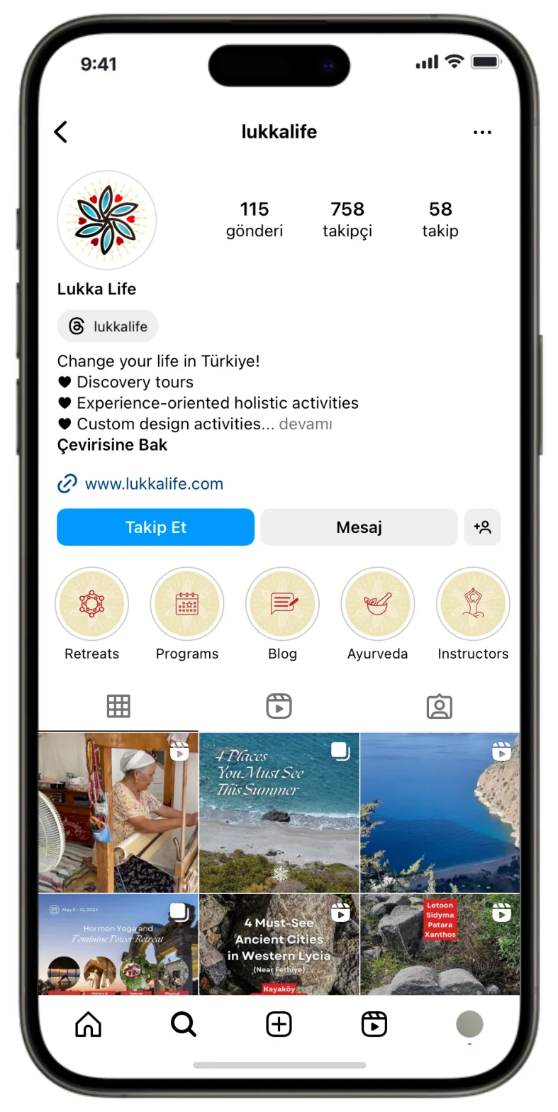 LUKKA LIFE · Sosyal Medya